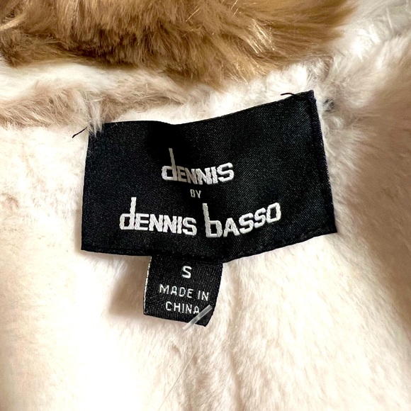 DENNIS BASSO. Women’s Reversible Faux Fur Jacket. Size Small (Medium) - Picture 10 of 15